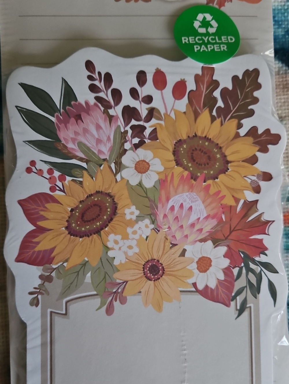 "Hello Fall" Floral Notepads - Picture 4 of 10
